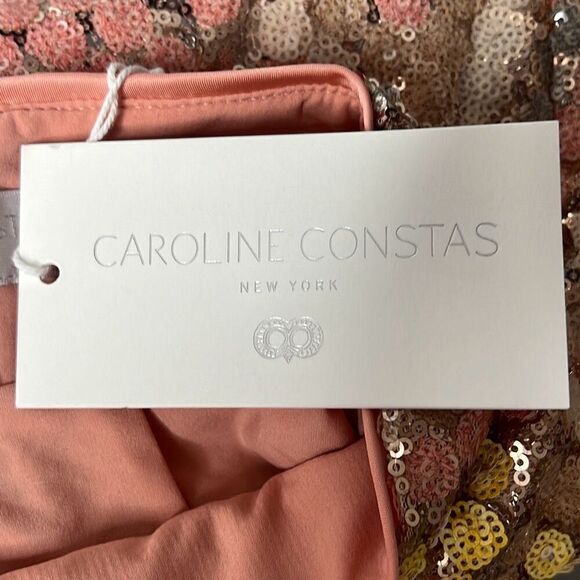 Caroline Constas Sequined Cropped Top and Mini Skirt Set NWT 6 - Picture 11 of 14